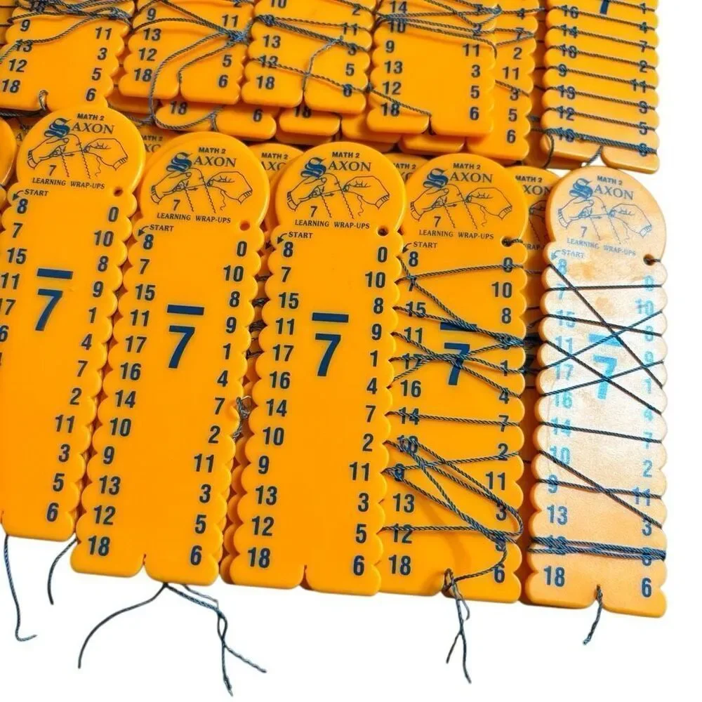 Axon Math 2 Subtraction Learning Wrap-Ups Number 7 Lot Of 31